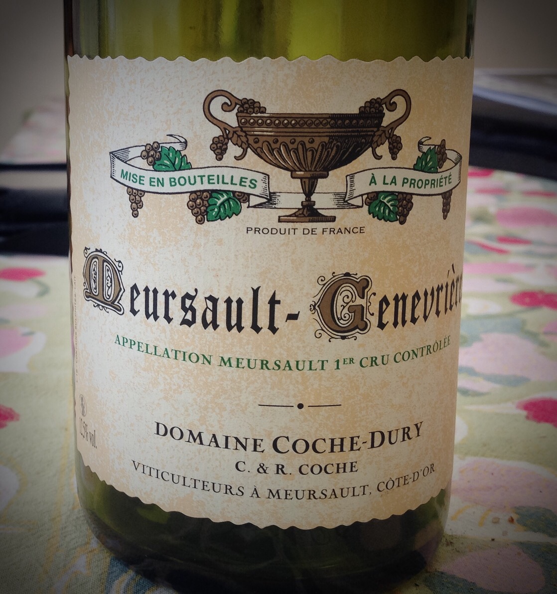 Domaine Coche-Dury, Meursault Les Genevrieres 2012