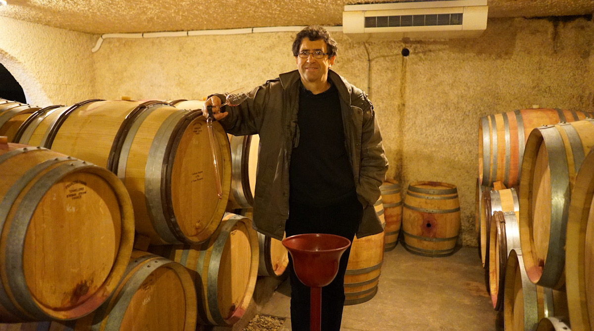 Visit to Domaine Jacques Cacheux - tasting the 2018s
